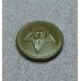 Пуговица военнослужащих Красной Армии, обр. 1943 г., диаметр 18 мм, Защитного цвета.